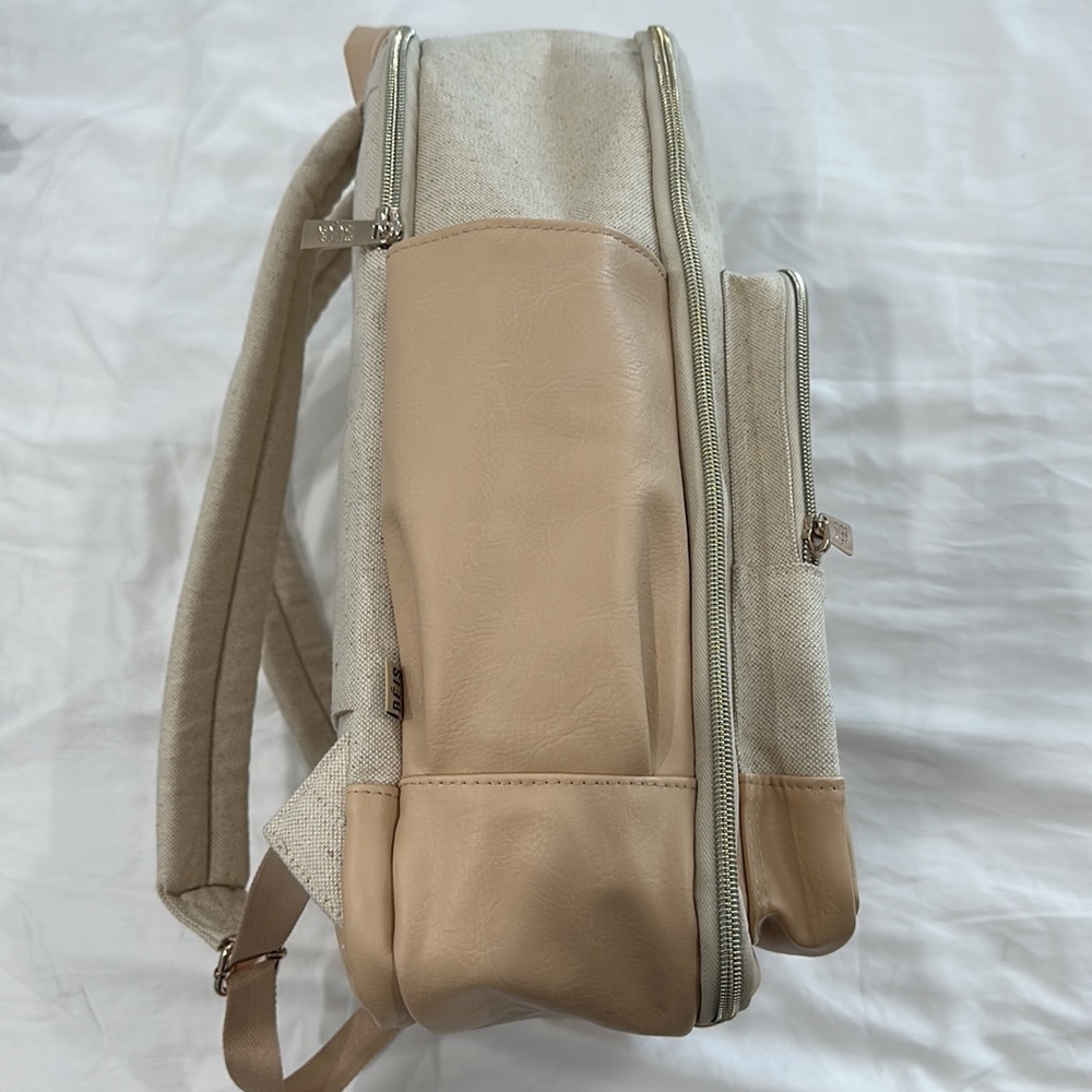 BEÍS Backpack In Beige - Picture 2 of 3